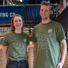 Load image into Gallery viewer, We Are North - Military Green T-shirt