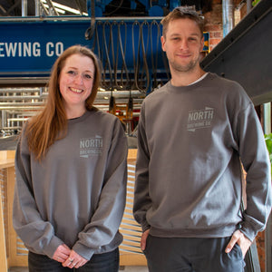 Sweatshirt - Small North Brewing Co logo - Charcoal
