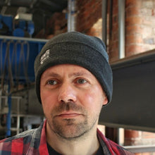 Load image into Gallery viewer, NB logo Beanie - Graphite Grey