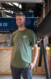 We Are North - Military Green T-shirt
