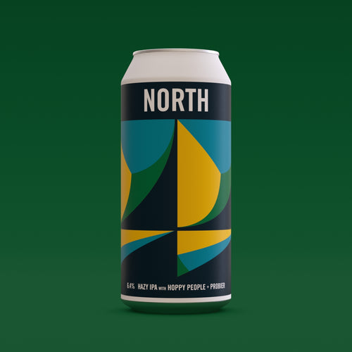 North Brewing North x Hoppy People x Probier - Hazy IPA 6.4% North Brewing North x Hoppy People x Probier - Hazy IPA 6.4%