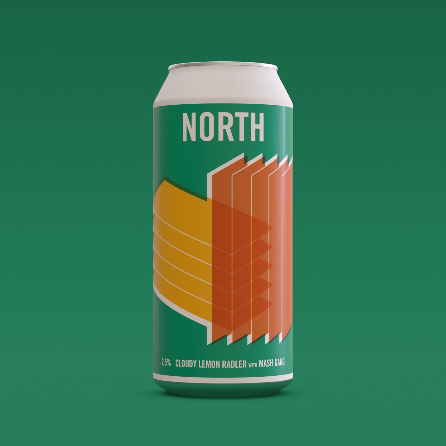 North X Mash Gang - Cloudy Lemon Radler 2.5% 440ml