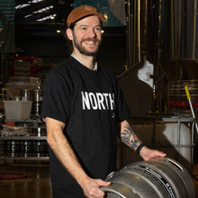 Load image into Gallery viewer, Black NORTH Logo Oversized T-shirt