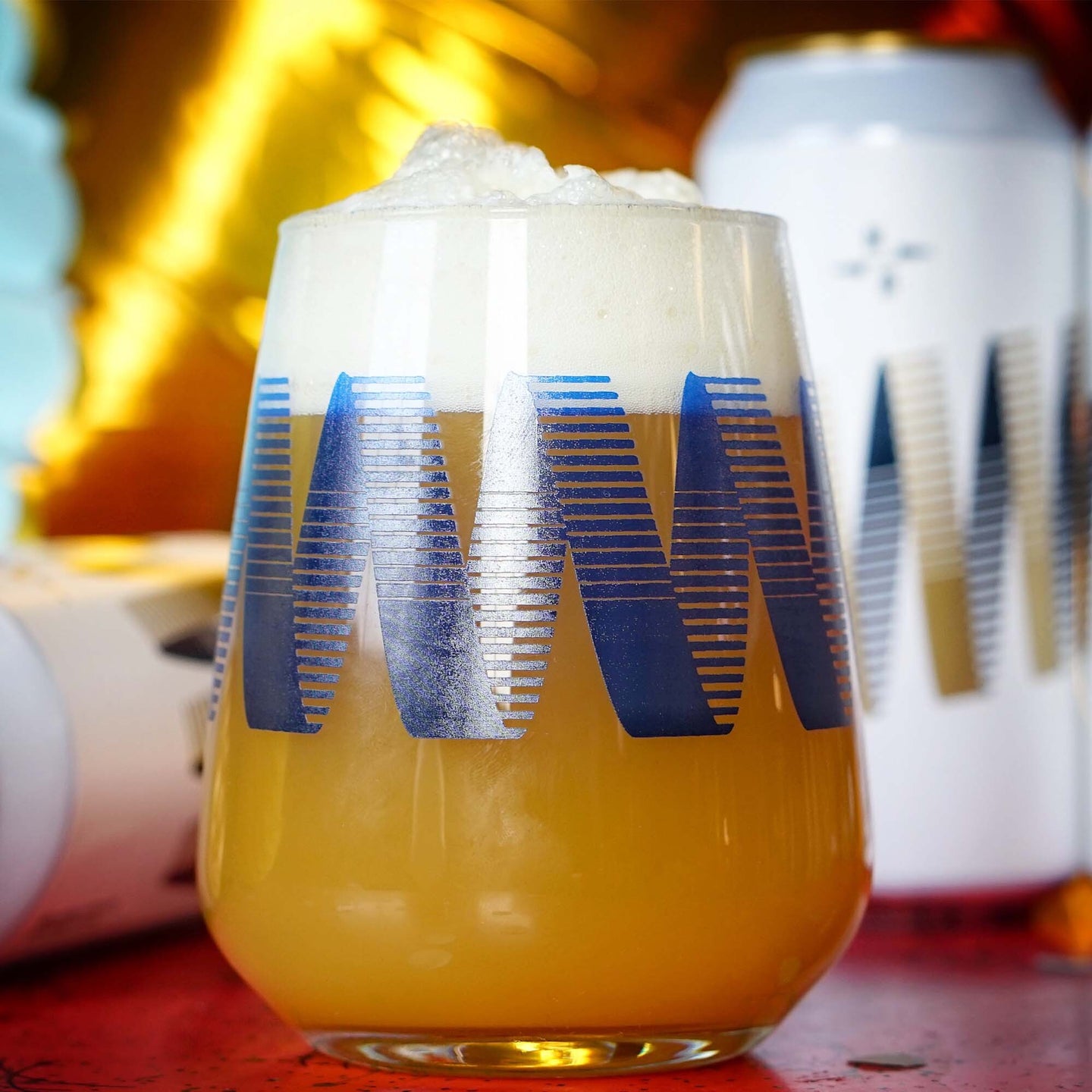 North 6th Birthday Glass